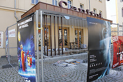 Neugestaltung des Eingangsbereichs am "Capitol" Altenburg