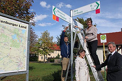 Touristische Radwegebeschilderung Teil 1 ist fertig!