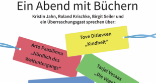 8. Altenburger Buchquartett mit vier skandinavischen Autoren
