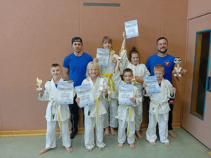 Sechs Judoka vom Judosportverein Rositz sind beim Greizer - Schloss - Pokal erfolgreich angetreten. (Foto Privat)