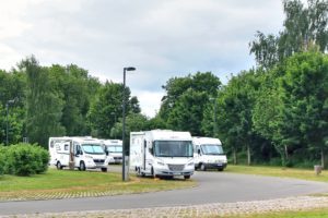 Wohnmobilstellplatz am Großen Teich (Foto: Silke Arnold)