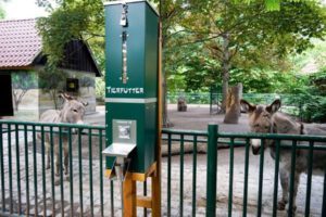 Neuer Futterautomat für den Inselzoo (Foto: Franziska Ebert)