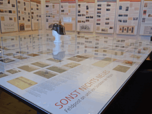 Beispiel-Postkarte, eine Leihgabe von Doris Junghanns aus Stolzenberg (Foto: Burg Posterstein)