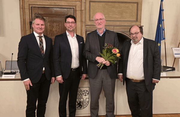 Stadtrat verabschiedet langjährigen kaufmännischen Geschäftsführer (Foto: Stadt Altenburg)