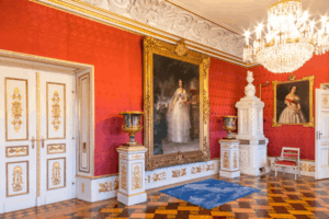 Alexandra-Zimmer des Schlossmuseums im Residenzschloss Altenburg, (Foto: Marcus Glahn, Schatzkammer Thüringen)