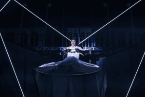 „Frankenstein“_Lucca Kleimann als Victor Frankenstein (Foto: Ronny Ristok)