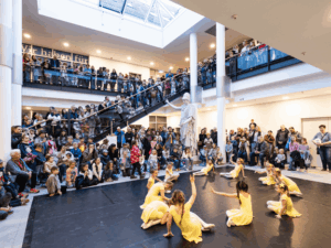 Tanz des Kinder- und Jugendballetts des Theater Altenburg Gera zur Eröffnung der Kindermuseumsnacht, (Foto: Philipp Hort)