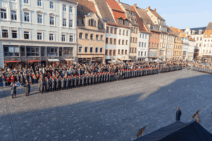Gelöbnis auf dem Altenburger Markt (Foto: Franziska Ebert)