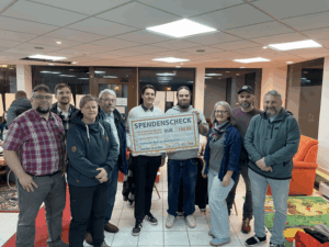 v.l.n.r.: Matthias Mielke, Marcus Großer, Christin Kühn, Hans-Jürgen Krause, Jonas Kießhauer, Patrick Wagner, Anja Wunderlich, Tino Ehlke, Kai-Uwe Lenz (Foto: SPD-Schmölln)