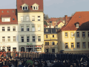 Gelöbnis auf dem Altenburger Markt (Foto: ABG-Info.de)