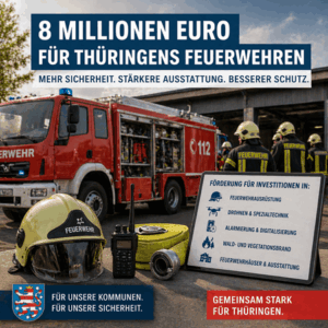 Fördermittel für den Brandschutz und die Allgemeine Hilfe / Symbolbild AI