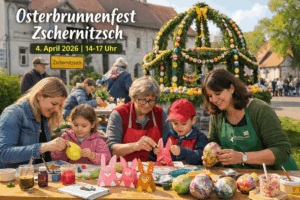 Symbolbild Osterbrunnen AI 2026