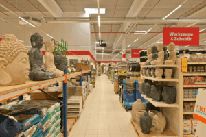 Innenansicht des Thomas Philipps Markt Altenburg, (Foto: Thomas Philipps)