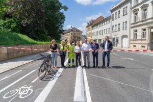 Gabelentzstraße in Altenburg wieder freigegeben (Foto: Franziska Ebert )
