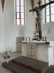Das Kruzifix vor der Zerstörung (Foto: Pfarrbereich Meuselwitz-Lucka-Rositz)