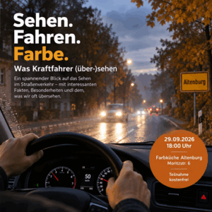 Vortrag - Sehen. Fahren. Farbe. AI ABG-Info